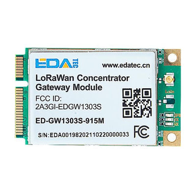 ED-GW1303S-915M by EDATEC - LoRaWAN SX1303 LoRaGateway PCIe