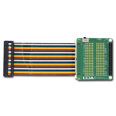 ED-PI400PROT-R by EDATEC - I/O CABLE W/ PCB ASSY RASP Pi400