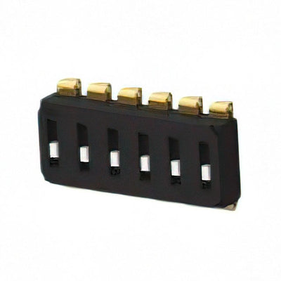 EDS06SNRSTR04Q by TE Connectivity ALCOSWITCH Switches - END STACK DIP 6P J RECESS SEAL T