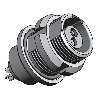 EAG.0T.511.CLN by LEMO - PANEL MOUNT RECEPTACLE 1-PAIR