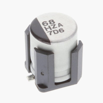 EEH-ZA1E331V by Panasonic Electronic Components - ALUMIN CAP POLY 330UF 20% 25V SMD