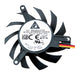 EFB0512HHAFAH by Delta Electronics - FAN AXL FRAMELSS 45X9.8MM 12VDC