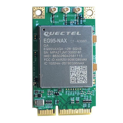 EG95NAXMPCIER10 by 5G HUB - LTE cat 4 PCI Express Mini Card