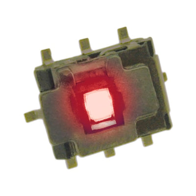 EGL2290RG by E-Switch - SWITCH SLIDE DPDT 300MA 6V