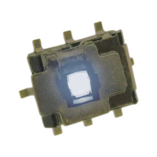 EGL2290W by E-Switch - SWITCH SLIDE DPDT 300MA 6V