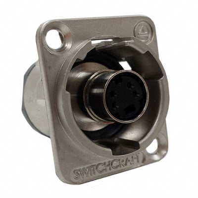EHSVHS2X by Switchcraft Inc. - CONNECTOR ADAPTER 4P-4P F-F PNL MNT