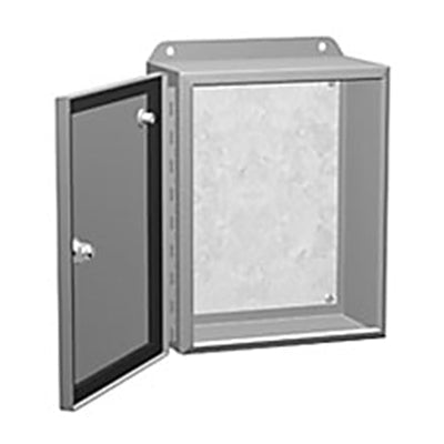 EJ16146 by Hammond Manufacturing - BOX STEEL GRAY 16""L X 14""W