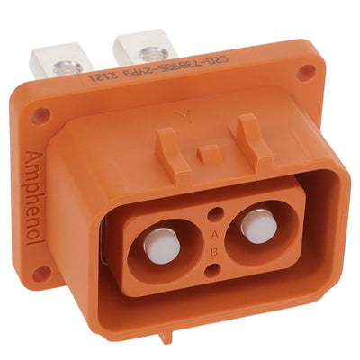 ELRA2Y0301 by Amphenol Industrial Operations - 5.7MM EPOWER-LITE 2WAY RECEPTACL
