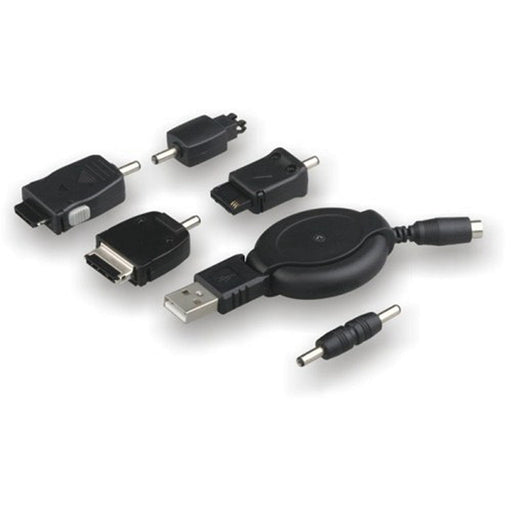 EM6901 by ElectronicMaster - BATT CHARGER 5 IN 1 USB MOBI