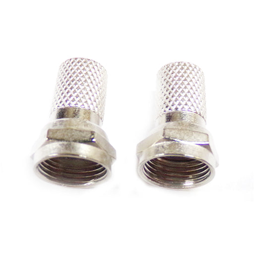 EM731001B by ElectronicMaster - F MALE TWIST ON RG59/U (2PCS/PK)