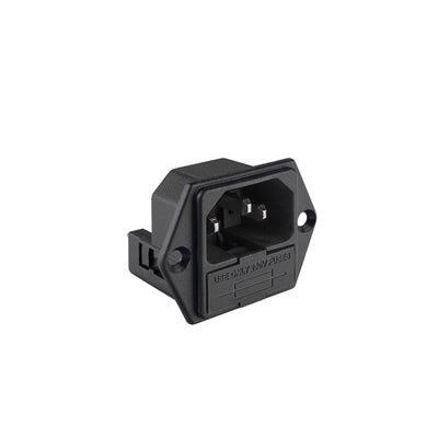 EMI-21-DF-X by Elcom International Pvt Ltd - C14 PANELMOUNT10ADOUBLE FUSESLOT