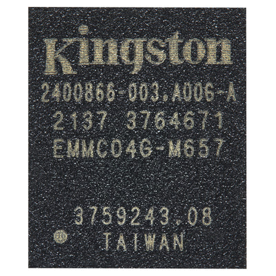 EMMC04G-M657-K03U by Kingston - IC FLASH 32GBIT EMMC 153FBGA