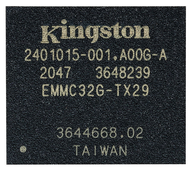 EMMC32G-TX29-8AD11 by Kingston - IC FLASH 256GBIT EMMC 153WFBGA