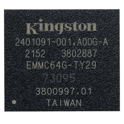EMMC64G-TY29-5B101 by Kingston - IC FLASH 512GBIT EMMC 153FBGA