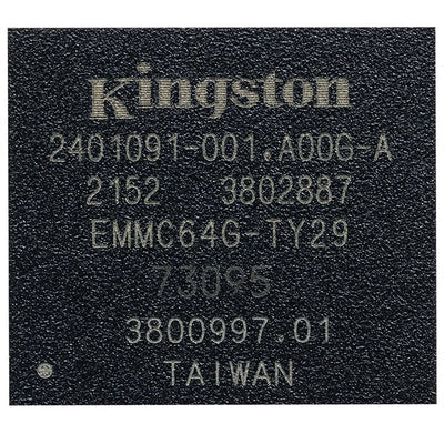 EMMC64G-TY29-5B111 by Kingston - IC FLASH 512GBIT EMMC 153WFBGA