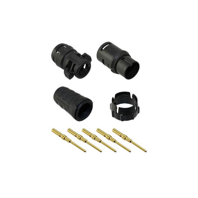 EN3C5MCX by Switchcraft Inc. - CONNECTOR PLUG MALE 5POS GOLD CRIMP