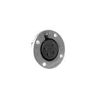 EP-4-13P by Amphenol Audio - CONNECTOR PLUG FMALE 4P TIN SLDR CUP