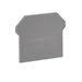 EP2.5/4UN by Altech Corporation - CONNECTOR TERM BLK END PLATE GRAY