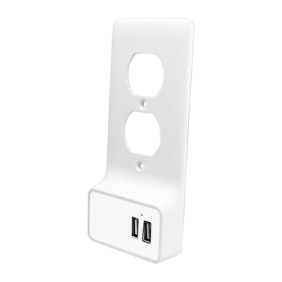 EPD-3028 by Quest Technology International Inc. - WALL PLATE W/ DUAL USB CHARGING