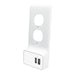 EPD-3028 by Quest Technology International Inc. - WALL PLATE W/ DUAL USB CHARGING