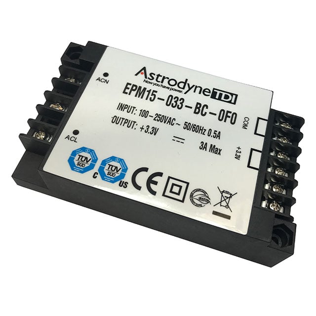 EPM15-240-BC-0F0 by Astrodyne TDI - AC/DC CONVERTER 24V 15W
