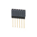 ESQ-106-14-G-S by Samtec Inc. - CONNECTOR SOCKET 6POS 0.1 GOLD PCB