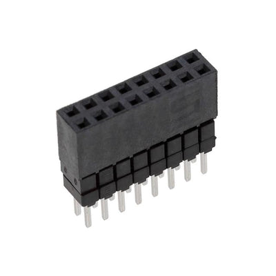 ESW-108-23-T-D by Samtec Inc. - CONNECTOR SOCKET 16POS 0.1 TIN PCB