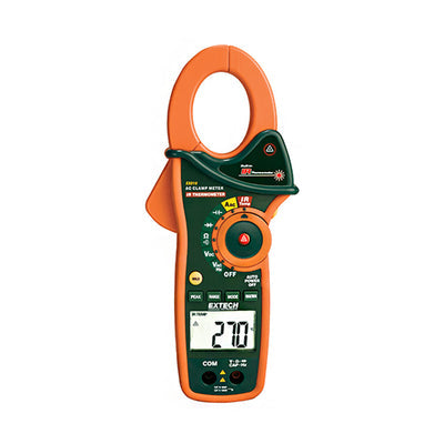 EX810 by FLIR Extech - CLAMP DMM + IR THERM 1000 AMP AC