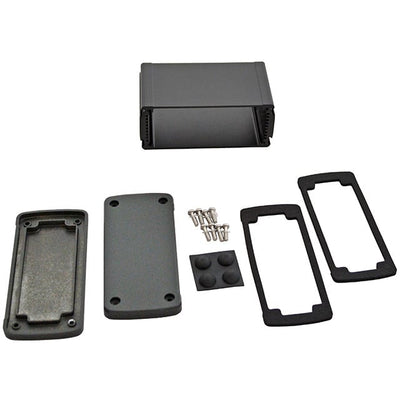 EXN-23356-BK by Bud Industries - BOX ALUM BLACK 2.717""L X 4.531""W