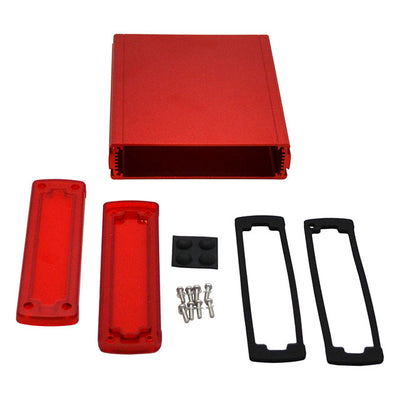 EXN-23361-RDP by Bud Industries - BOX ALUM IR RED/RED 6.65""LX5.8""W