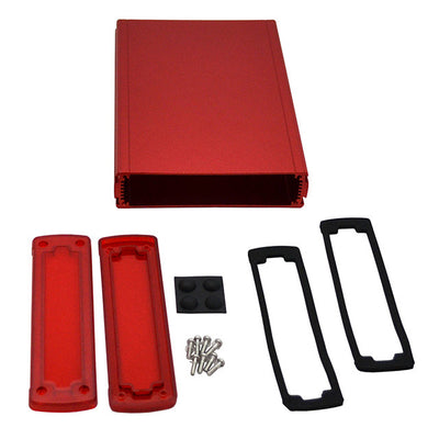 EXN-23362-RDP by Bud Industries - BOX ALUM IR RED/RED 8.2""LX5.77""W
