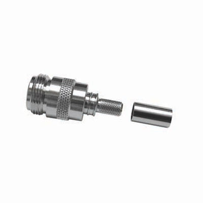 EZ-240-NF-X by Amphenol Times Microwave Systems - N-FEMALE (JACK) CRIMP CONNECTOR