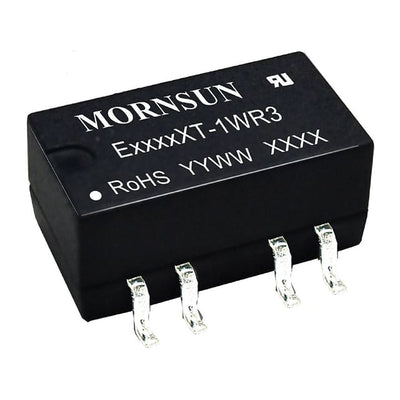 E1205XT-1WR3 by Mornsun America, LLC - DC DC CONVERTER +/-5V 1W