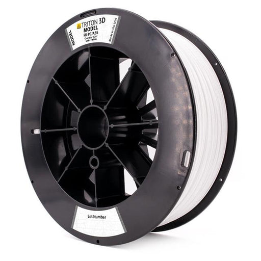 F-PCA:PCA3092WT0FPC/ABS by 3DXTECH - TRITON FR-PC/ABS, 92IN, WHITE,