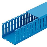 F1X3IB6 by Panduit Corp - WIRE DUCT SLOTTED SCREW 6' BLUE