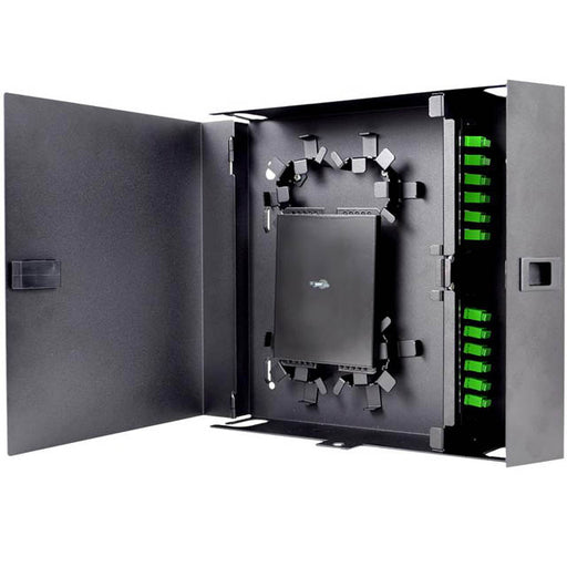 F1-DW2X by Fiber Instrument Sales - RACK CAB ALUM 3.06X14.44X13.16