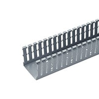 F2.5X3LG6 by Panduit Corp - WIRE DUCT SLOTTED SCREW 6' GRAY