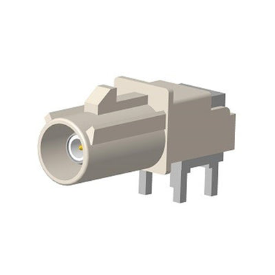 FA1-NBRP-PCB-8 by Amphenol RF - CONNECTOR FAKRA PLUG R/A 50 OHM PCB