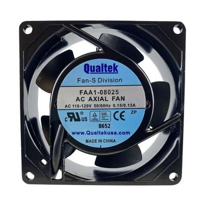FAA1-08025QSMT31 by Qualtek - FAN AXIAL 80X25MM 230VAC TERM