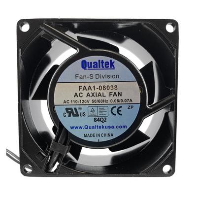 FAA1-08038NSMW31 by Qualtek - FAN AXIAL 80X38MM 115VAC WIRE