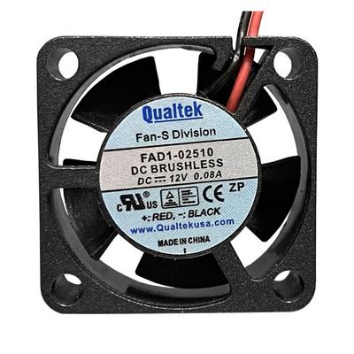 FAD1-02510CBMW11 by Qualtek - FAN AXIAL 25X10MM 12VDC WIRE