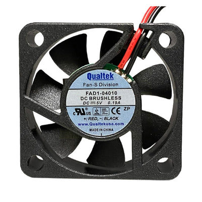FAD1-04010CBLW11 by Qualtek - FAN AXIAL 40X10MM 12VDC WIRE