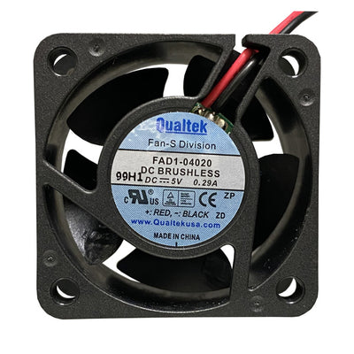 FAD1-04020DBHW11 by Qualtek - FAN AXIAL 40X20MM 24VDC WIRE