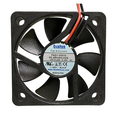 FAD1-05010CBLW11 by Qualtek - FAN AXIAL 50X10.5MM 12VDC WIRE