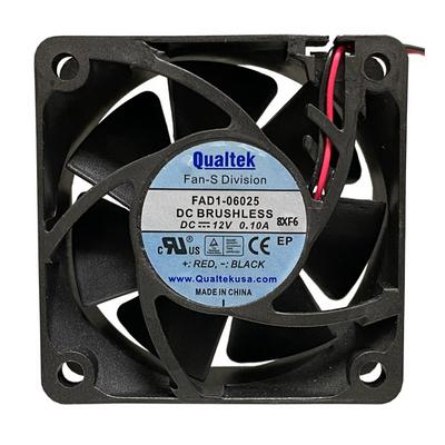 FAD1-06025DBJW12-A by Qualtek - FAN AXIAL 60X25MM 24VDC WIRE
