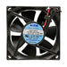 FAD1-08025DBHW12-A by Qualtek - FAN AXIAL 80X25MM 24VDC WIRE