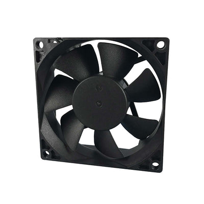 FAD1-08025CHAW11-A by Qualtek - FAN AXIAL 80X25MM 12VDC WIRE