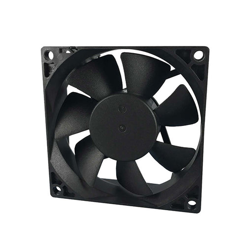 FAD1-08025CHAW11-A by Qualtek - FAN AXIAL 80X25MM 12VDC WIRE