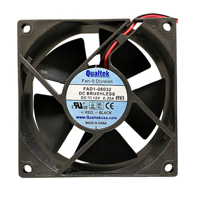 FAD1-08032CBMW12 by Qualtek - FAN AXIAL 80.5X32MM 12VDC WIRE