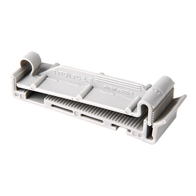 FC2.2K2 by HellermannTyton - CABLE CLIP FLAT GRAY FASTENER